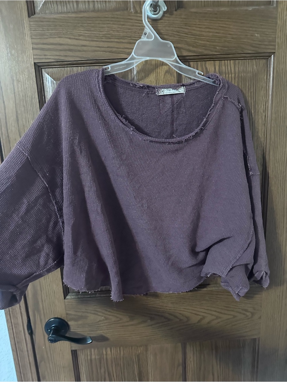 Free People Raw Hem Top